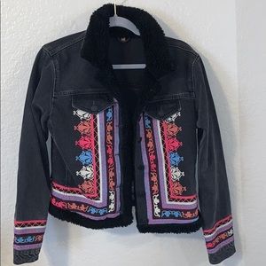 Decorated Denim Jacket